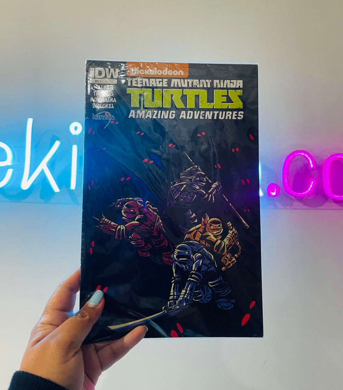 Geekienda - cómic teenage mutan ninja turtle amazing adventures (tortugas ninja) 1 - superhéroes papelería manga