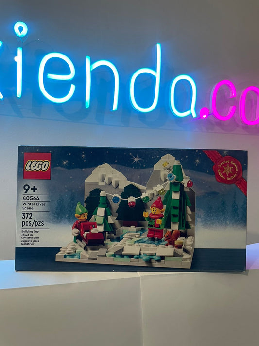 .Geekienda - LEGO escena invernal con elfos 40564 - LEGO