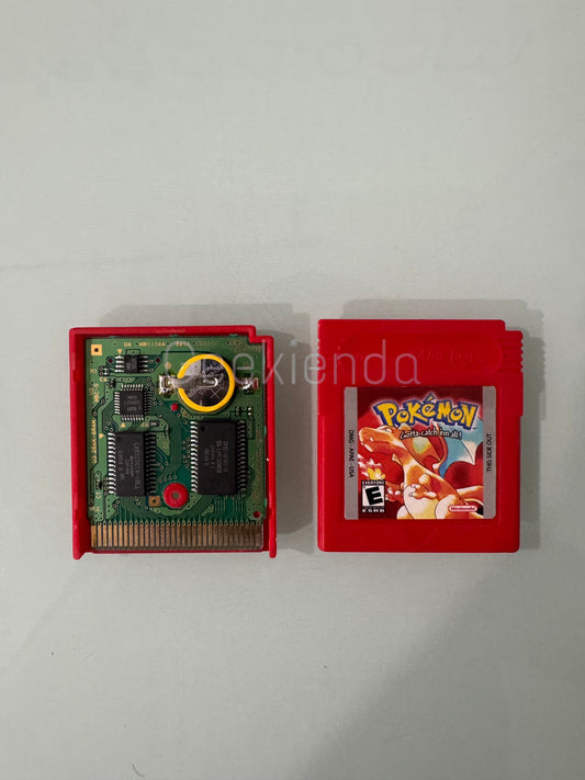 .Geekienda - pokemon rojo gameboy color idioma español  - videojuegos Nintendo anime