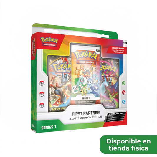 .Geekienda - Pokemon TCG: FIRST PARTNER ILLUSTRATION COLLECTION - SERIES 1 inglés