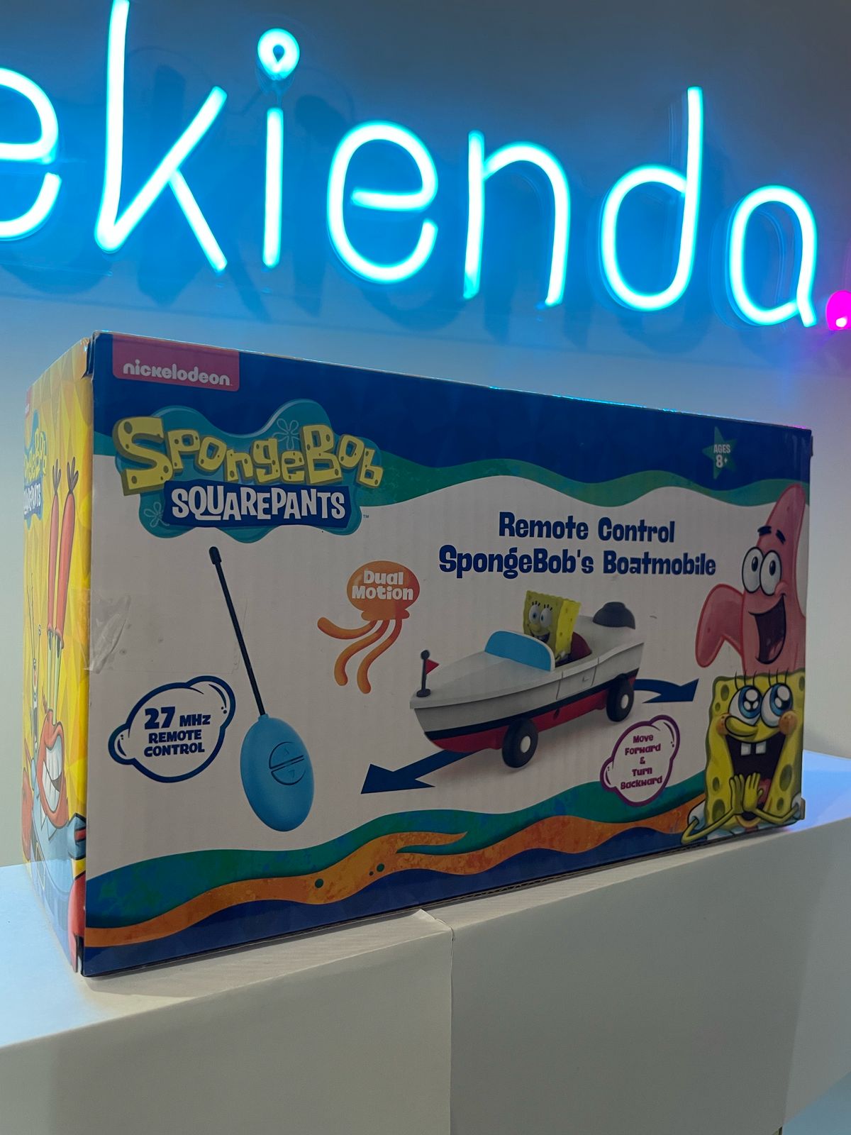.Geekienda - carro de bob sponja a control remoto -nickelodeon programas infantiles
