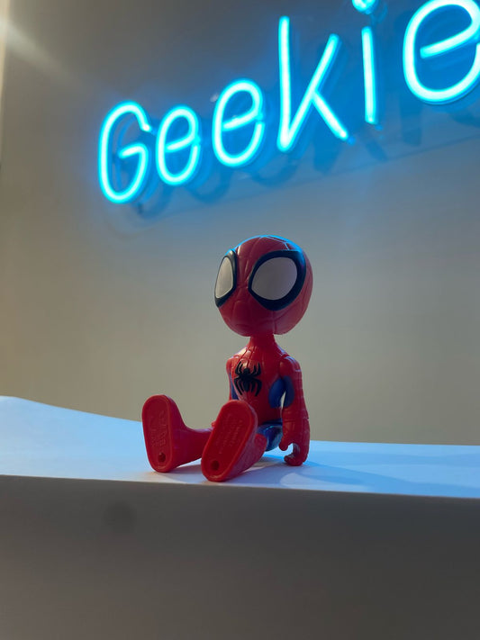 .Geekienda -minifigura 10 cm spiderman hasbro - Marvel programas infantiles
