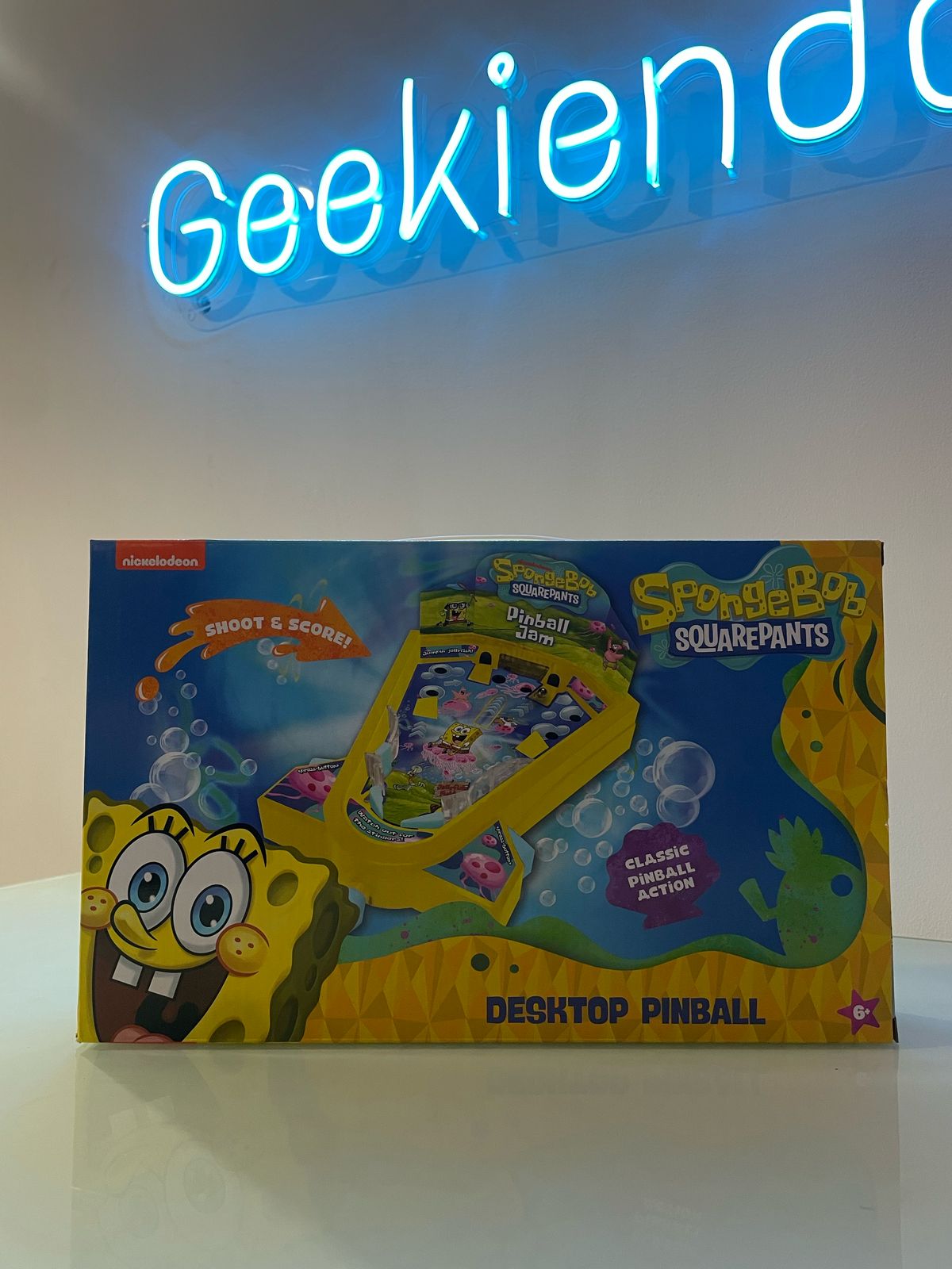 .Geekienda - Juego de Mesa: bob esponja pinball - programas infantiles
