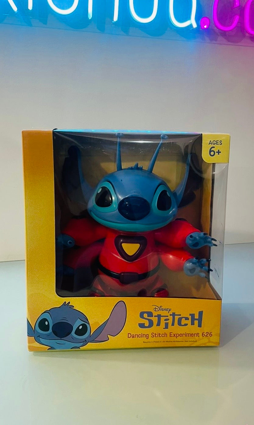 .Geekienda - figura de stitch experimento 626 con movimiento - Disney programas infantiles