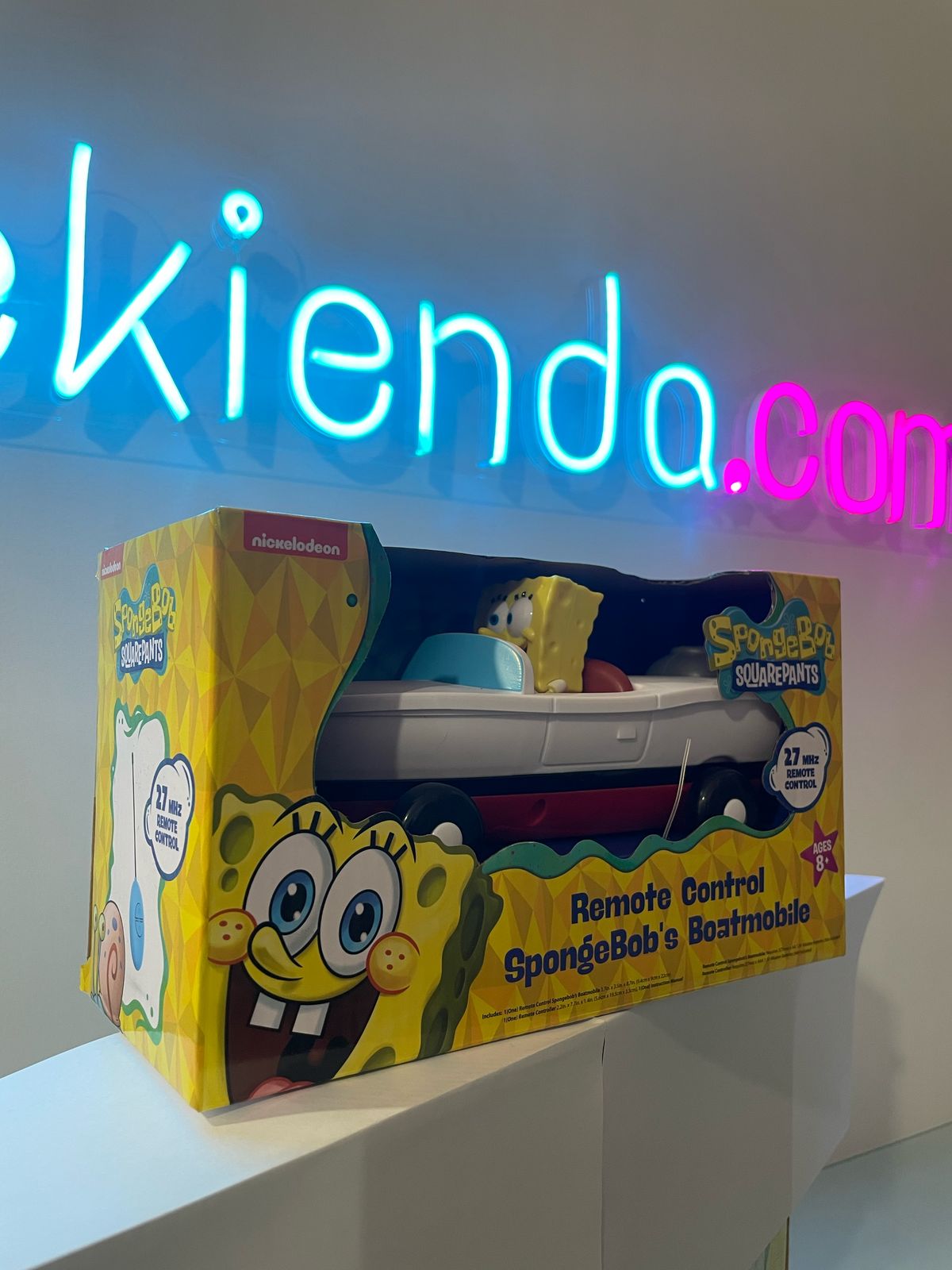 .Geekienda - carro de bob sponja a control remoto -nickelodeon programas infantiles