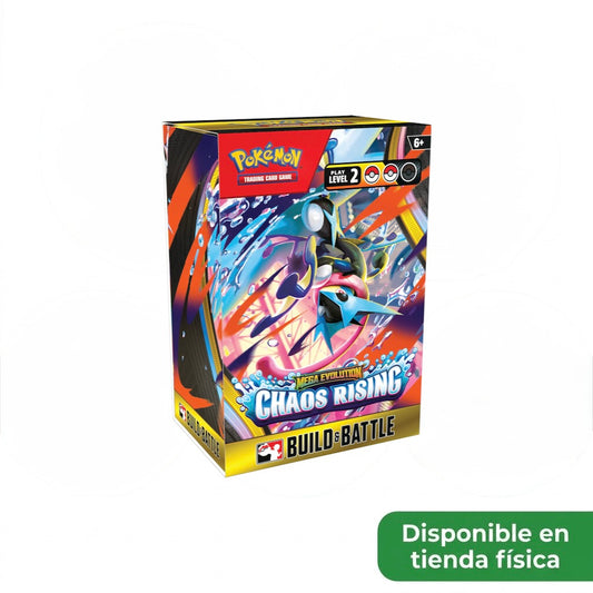 .Geekienda - Pokemon TCG: Chaos Rising - Built & Battle (ingles)