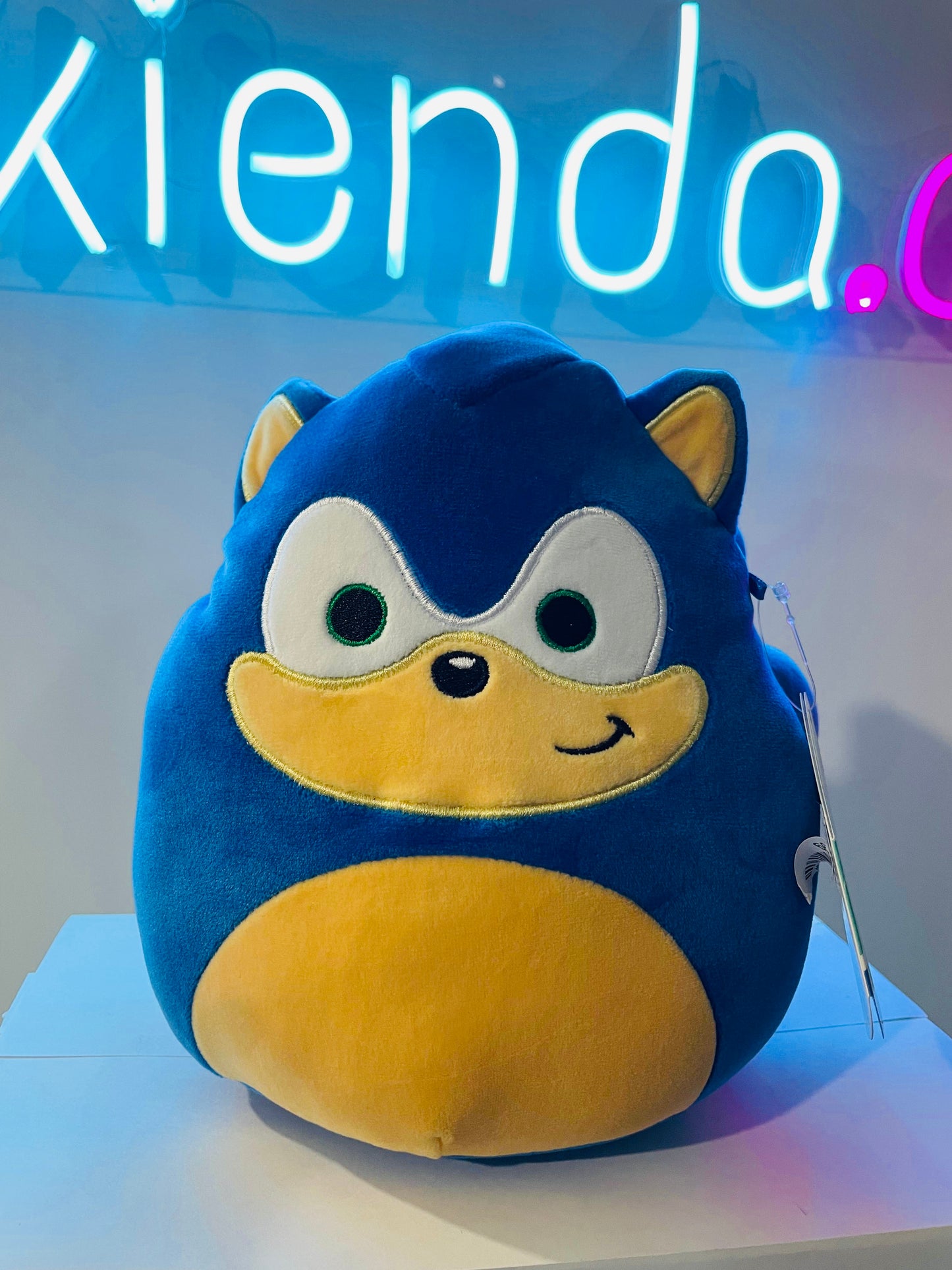 .Geekienda - peluche de sonic squishmallows - sonic programas infantiles