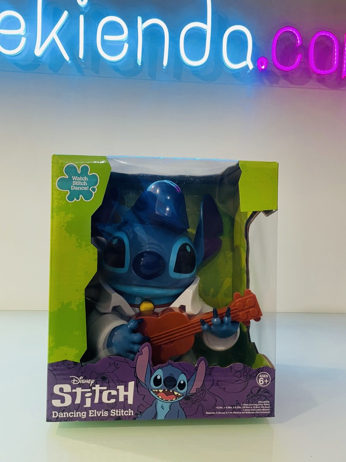 .Geekienda - figura de stitch Elvis baila con movimiento - Disney programas infantiles