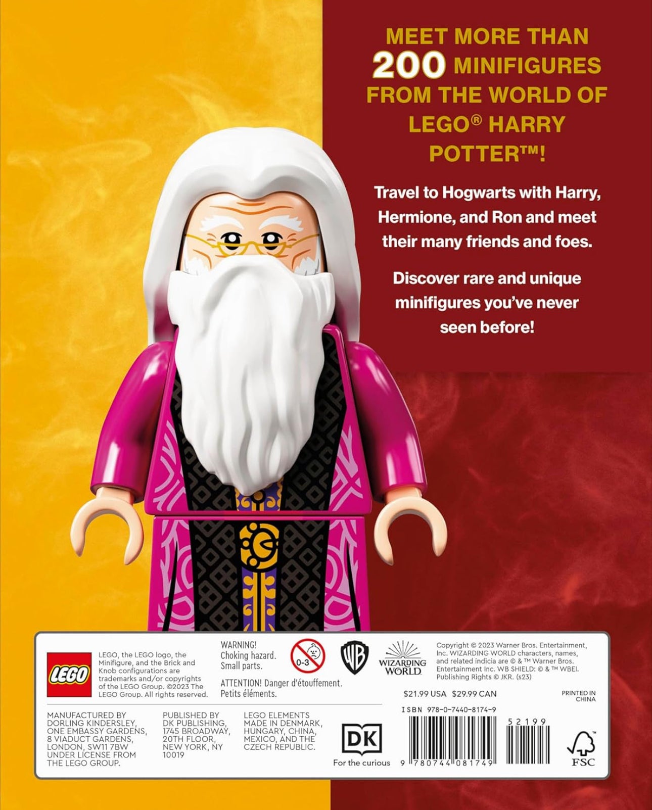 .Geekienda - LEGO enciclopedia harry potter con minifigura  - LEGO  harry potter ( programas infantiles )
