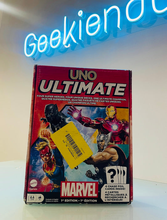 .Geekienda - Juego de Mesa: uno ultimate de marvel - superheroes