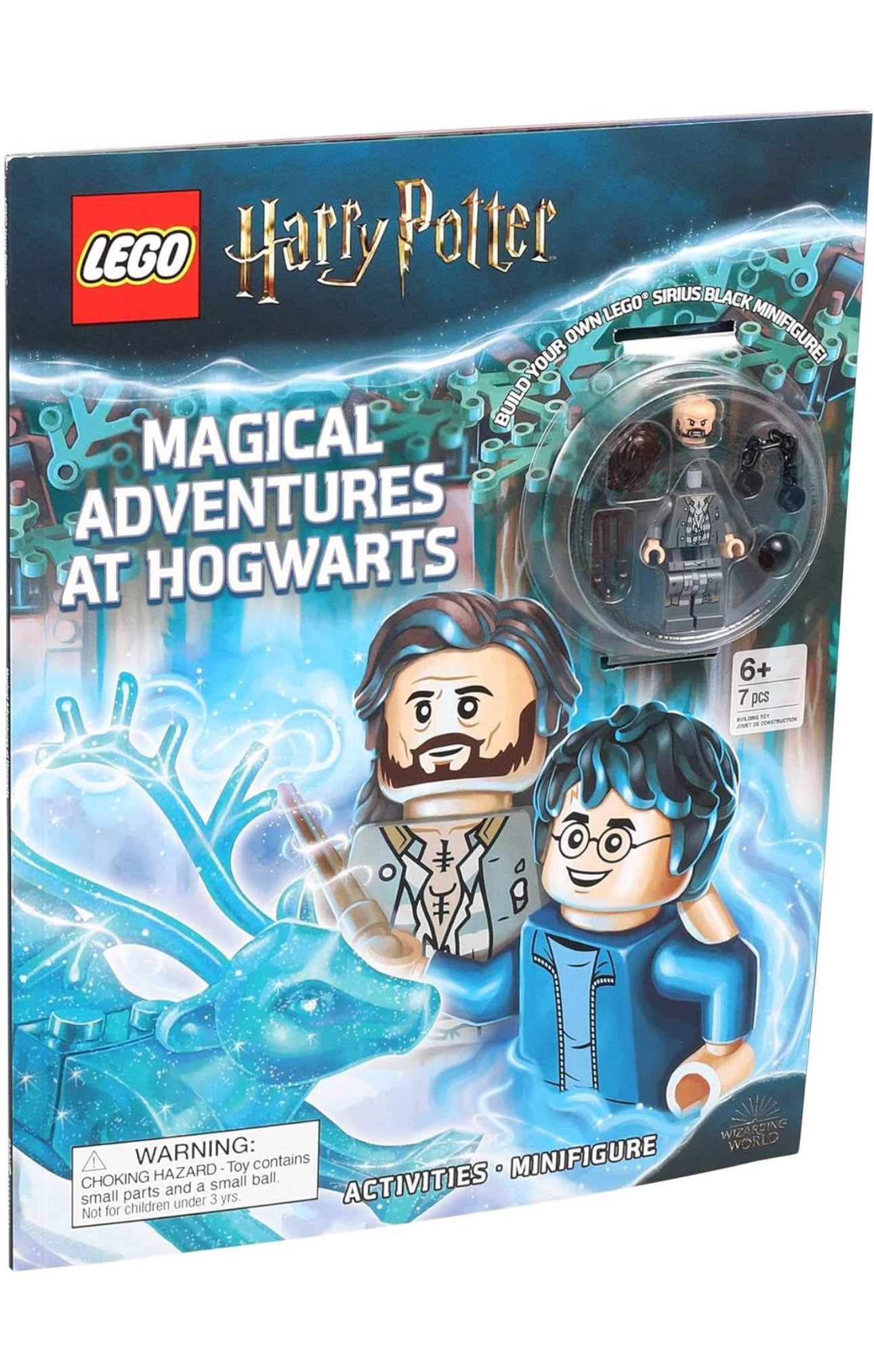 Geekienda - LEGO libro de actividades harry potter con minifigura  - LEGO  harry potter ( programas infantiles )
