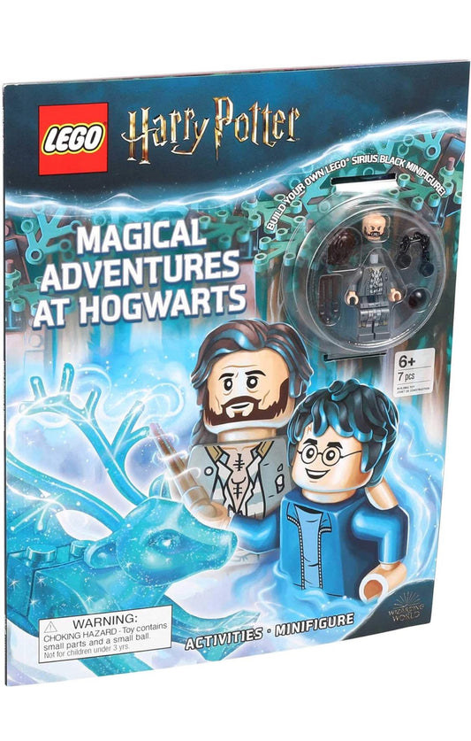 Geekienda - LEGO libro de actividades harry potter con minifigura  - LEGO  harry potter ( programas infantiles )