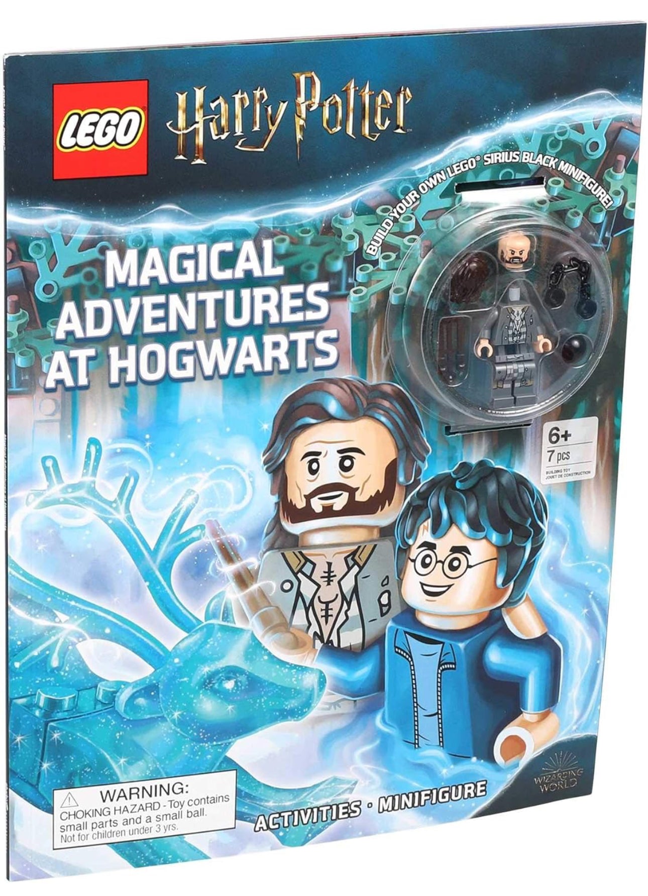 Geekienda - LEGO libro de actividades harry potter con minifigura  - LEGO  harry potter ( programas infantiles )