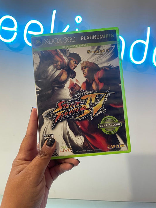 Geekienda - Videojuegos juego street fighter  iv - Xbox 360