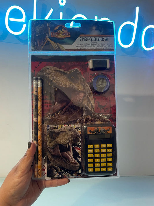.Geekienda - kit escolar   - universal jurassic world programas infantiles / papelería