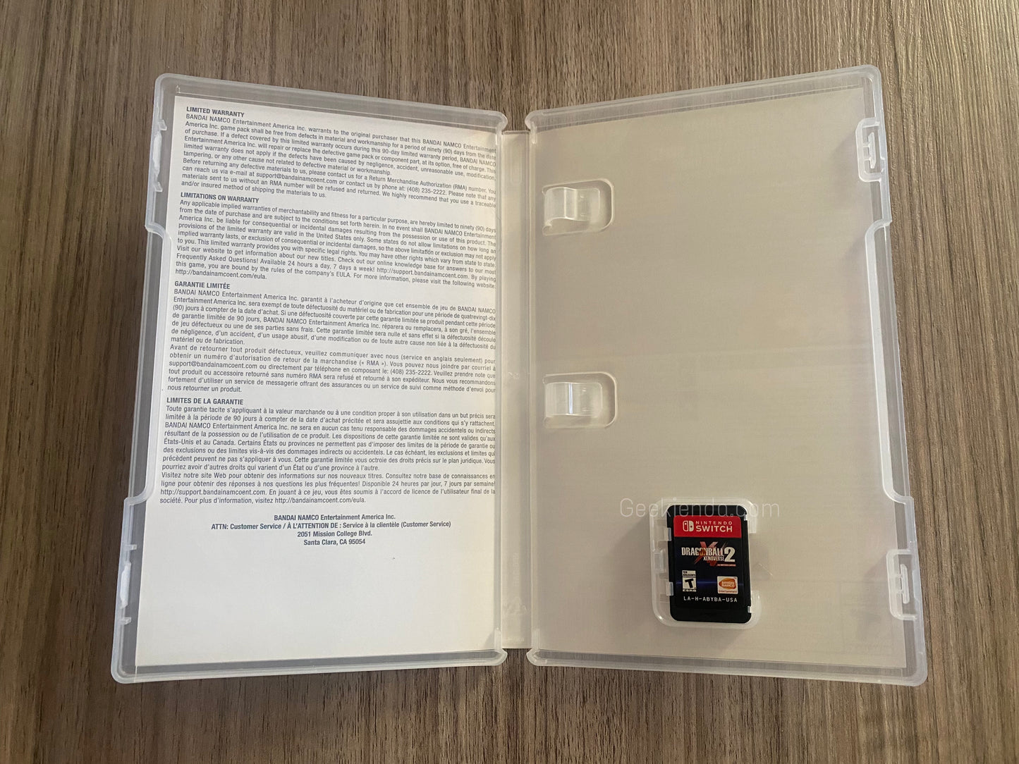 .Geekienda - Videojuegos Nintendo switch Dragon ball Xenoverse 2 anime